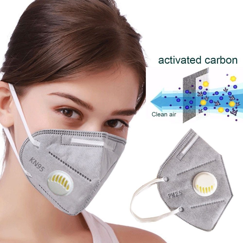 Activated Carbon Mask with Breathing Valve SFM04